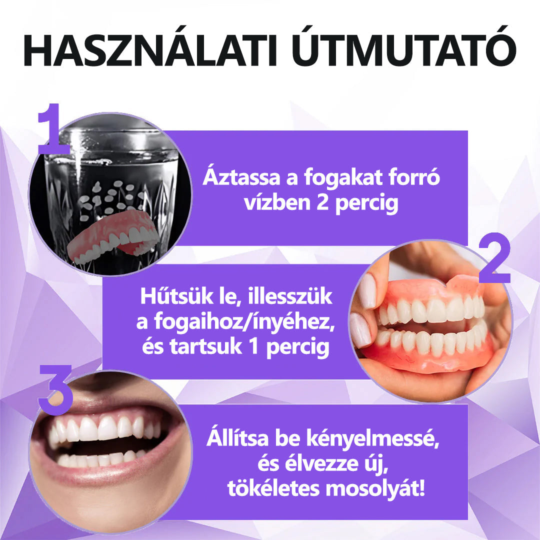 🦷Furzero™ szilikon műfogsor készlet🦷