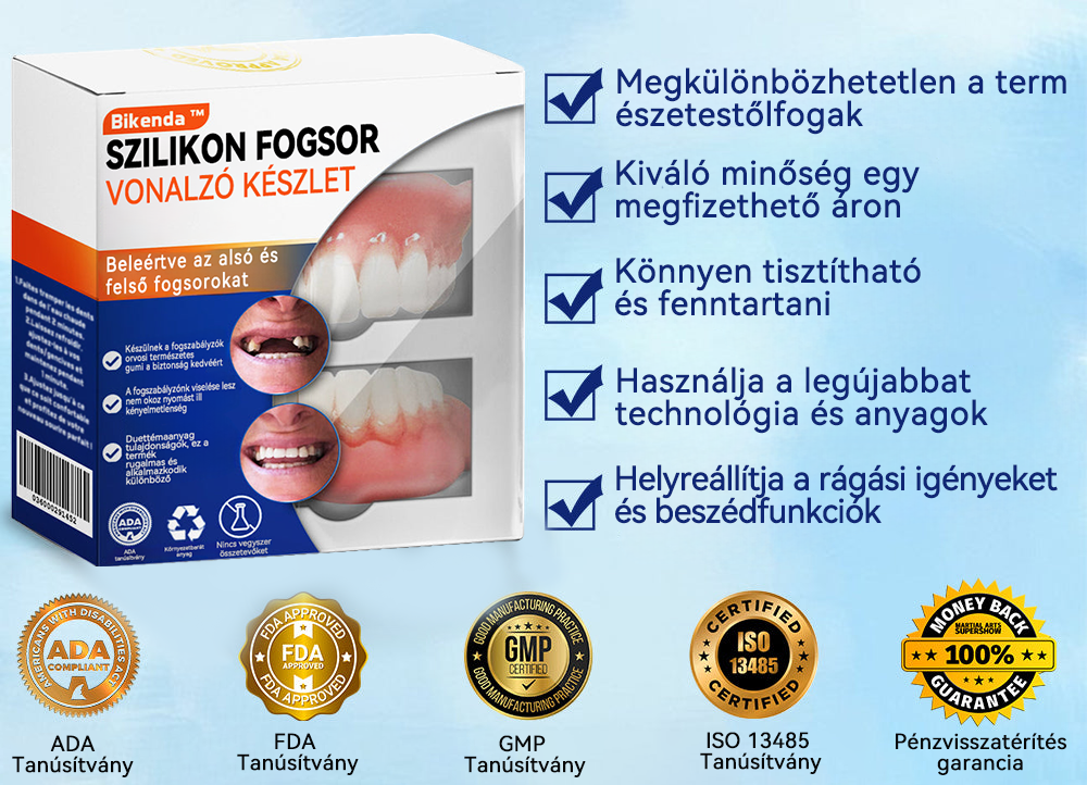 🦷Furzero™ szilikon műfogsor készlet🦷