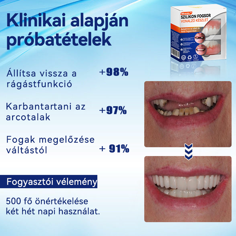 🦷Furzero™ szilikon műfogsor készlet🦷